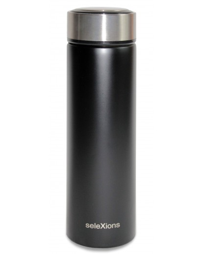 seleXions®: Selexions Insulated Bottle 500ml, stainless steel black