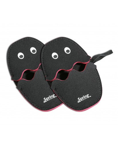 Spring: Grips Griffschutz Ghost 1 Paar, schwarz/rot