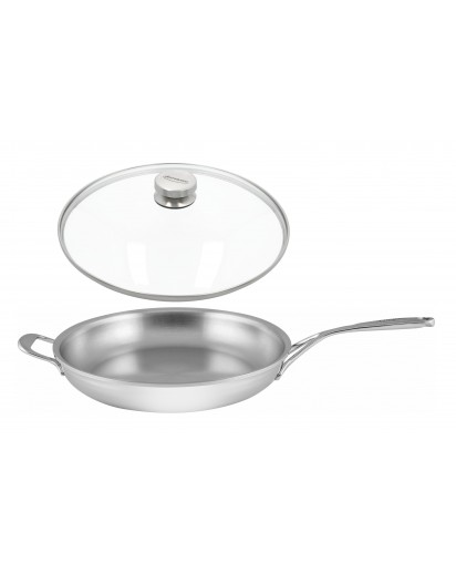 Demeyere: Proline 7 Bratpfanne mit Glasdeckel, Ø32cm