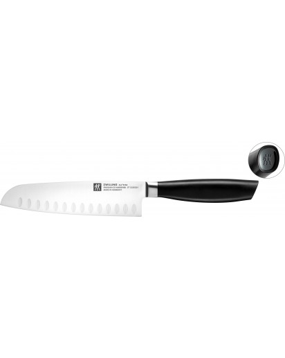 Zwilling: All * Star Santokumesser, schwarz