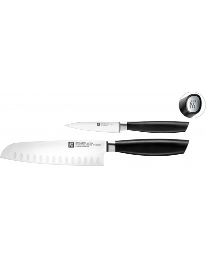 Zwilling: All * Star Messerset 2-tlg., silber