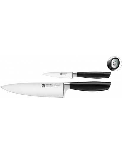 Zwilling: All * Star Messerset 2-tlg., silber