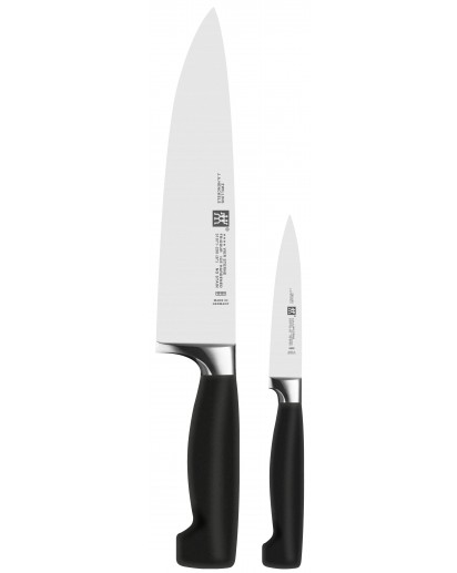 Zwilling: ★★★★®VIER STERNE Knife Set, 2 pcs. (Chef's Set)