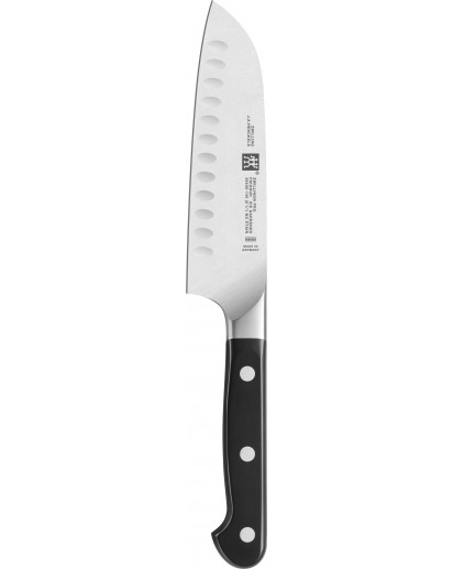 Zwilling: Pro Santoku Knife with Hollow Edge 140mm