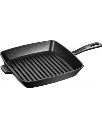 Staub: American grill pan, 26x26cm, black