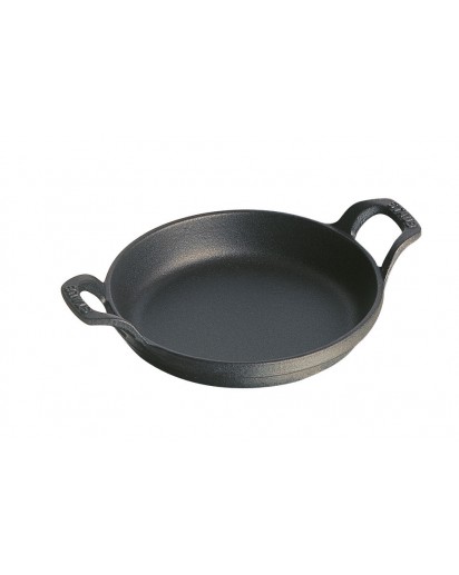 Staub: Mini round dish, 12 cm, black