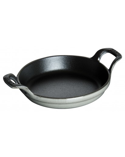 Staub: Round stackable oven dish, 16 cm, grey