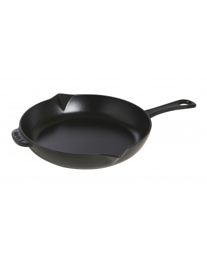 Staub: Frying pan with cast iron handle, 26 cm, black