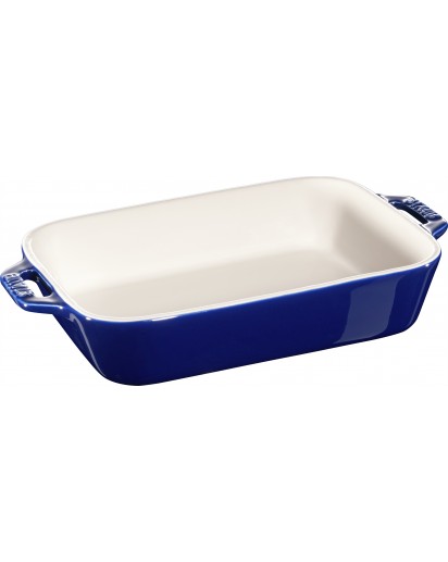 Staub: Oven dish ceramic, 20x16 cm, dark-blue