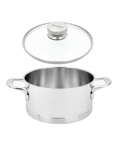 Demeyere: Atlantis 7 Bratentopf mit Glasdeckel