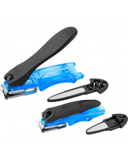 Zwilling: Classic Inox Maniküre Pediküre Nagelknipser Set, blau