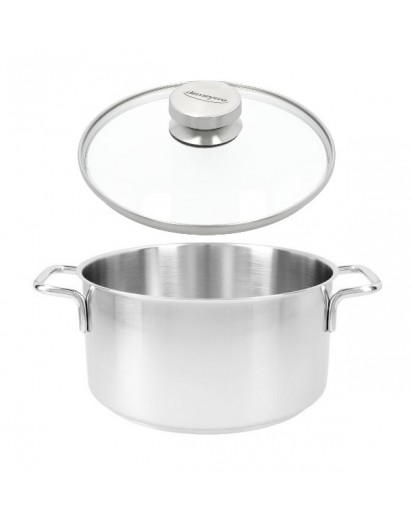 Demeyere: Apollo 7 Bratentopf mit Glasdeckel, Ø20cm 