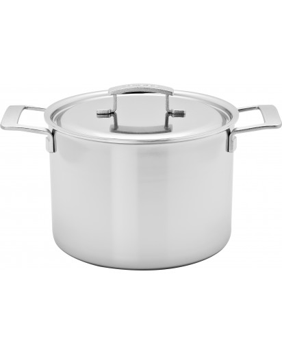Demeyere: Deep stockpot Industry with lid 24cm