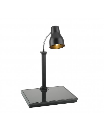 Spring: Carving Station mit Wärmeplatte und einer Lampe, schwarz