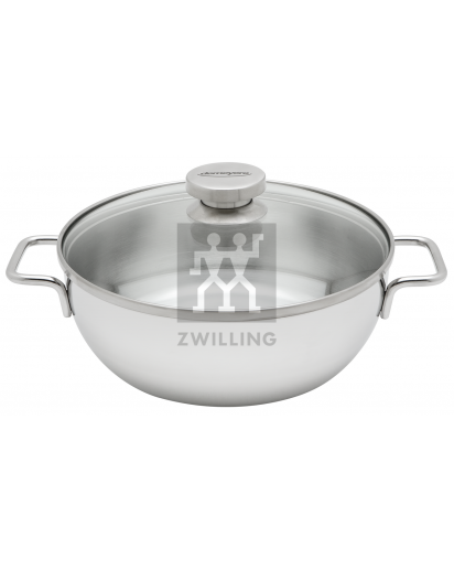 Demeyere: Conical Dutch oven Apollo with glass lid 28 cm