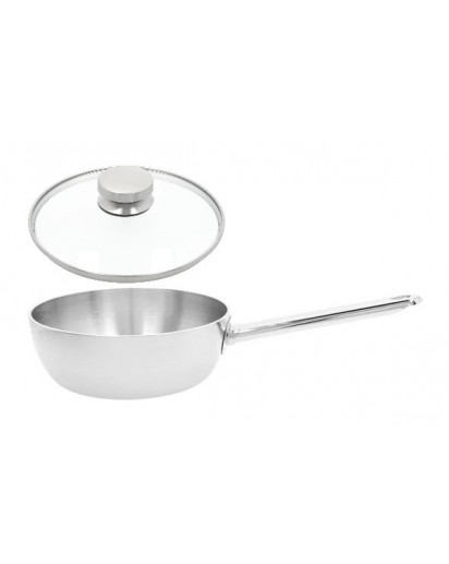 Demeyere: Apollo 7 Konische Sauteuse mit Zwilling Glasdeckel, Ø20cm