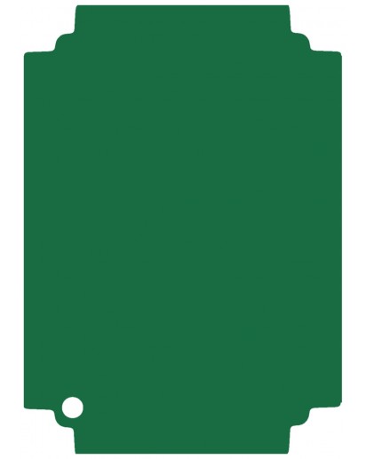 seleXions®: Top Board grüne Schneideinlagen randlos 3-tlg 53x32,5cm