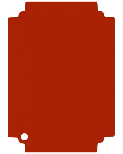seleXions®: Top Board rote Schneideinlage randlos 53x32,5cm