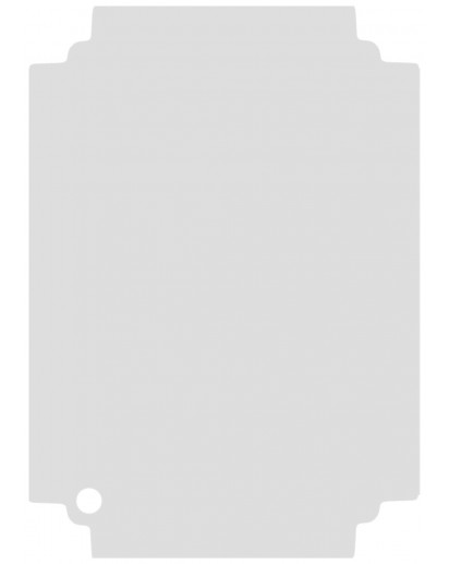 seleXions®: Top Board weiße Schneideinlage randlos 53x32,5cm