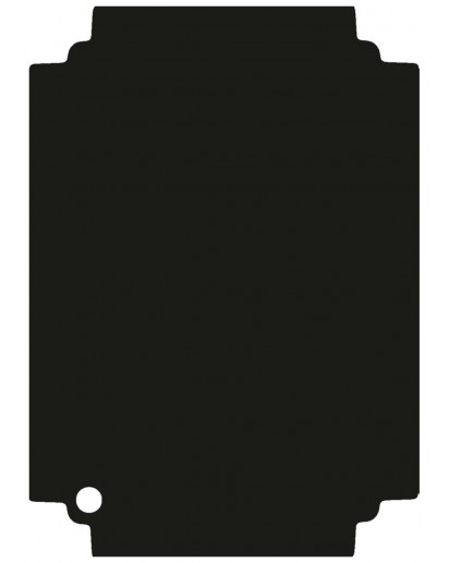 seleXions®: Top Board schwarze Schneideinlage randlos 53x32,5cm