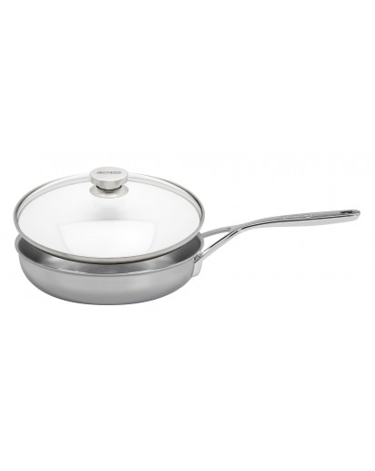 Demeyere: Multiline 7 Bratpfanne mit Glasdeckel, Ø28cm