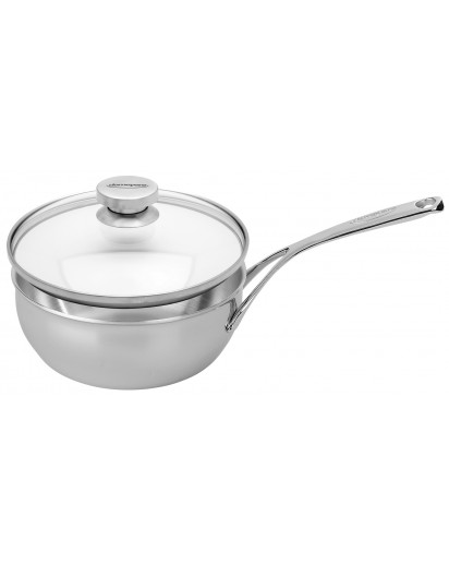 Demeyere: Atlantis Konische Sauteuse mit Glasdeckel, Ø24cm