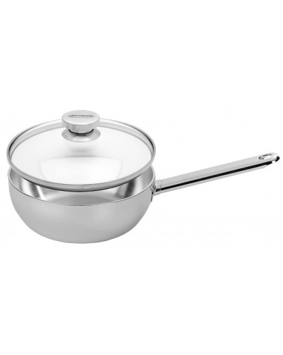 Demeyere: Apollo 7 Konische Sauteuse mit Glasdeckel, Ø24cm