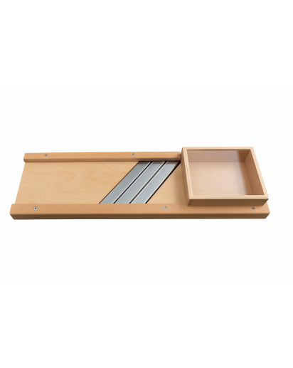Krauthobel Multiplex mit Schlitten & 3 Messern, 65 x 22 cm