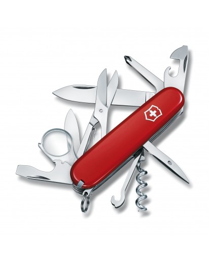 Victorinox: Swiss Army Pocket Knife Explorer, 91mm, red