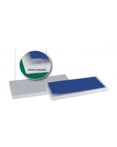 seleXions®: Top Board Schneidebrett inkl. 3 rote Einlagen, 60x40x3cm