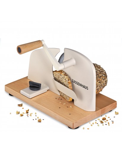 Zassenhaus: Pure Brotschneidemaschine, creme