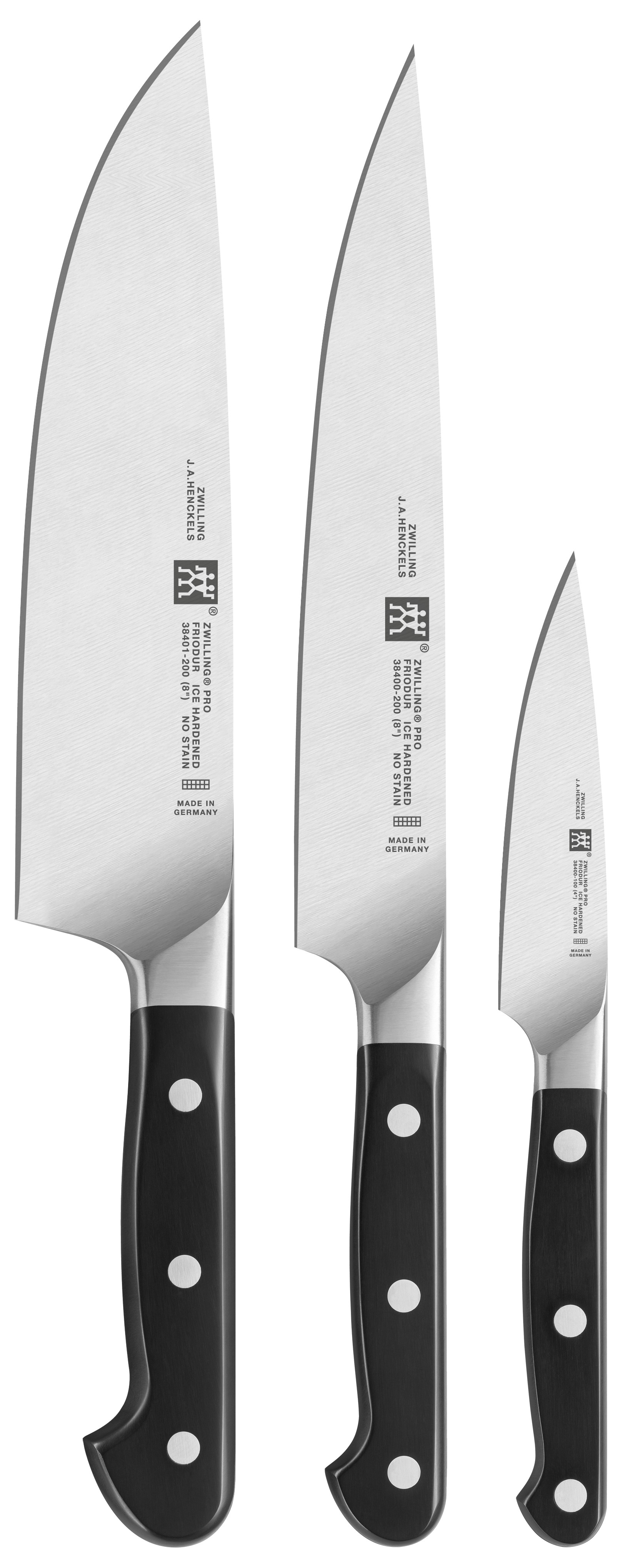BetterKitchen.eu Online-Shop - Buy Pro Knife Set, 3 pcs