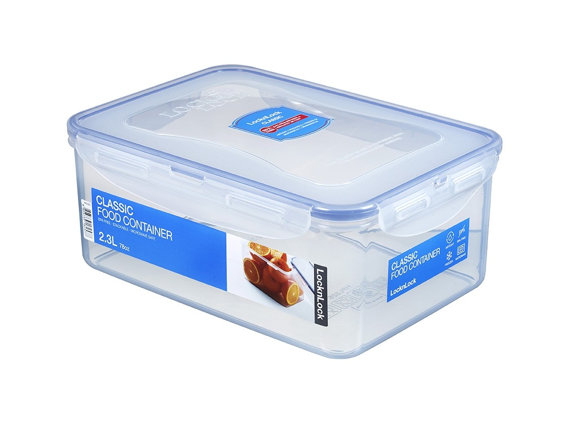END OF LINE 3 X Lock & Lock Rectangular Container 2.3 Litre HPL825 2577 