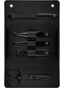 Zwilling: Premium Black Maniküre Pediküre Set 5-tlg., schwarz