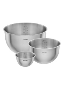 Zwilling: Fresh & Save Bowls Schüssel Set S/M/L, 3-tlg., Edelstahl