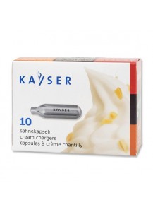 Kayser: N2O Cream Chargers - 10 Pcs