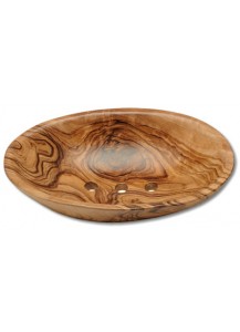 Soap Tray Olive Wood Oval