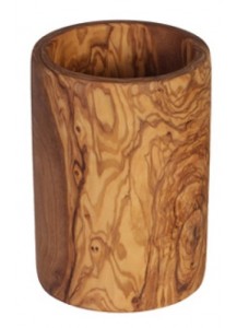 Cooking Utensil Holder Olive Wood
