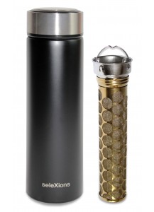 seleXions®: Selexions Insulated Bottle wit Cold Brew Filter, 500ml, stainless steel
