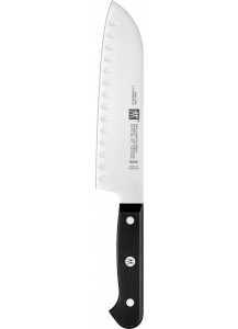 Zwilling: Gourmet Santokumesser mit Kullen, 180mm