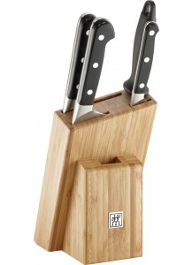 Zwilling: Knive block Pro 5 pc. bamboo