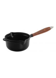 Staub: Vintage Saucenpan with wooden handle
