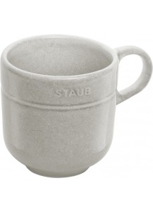 Staub: Ceramic mug, white truffle