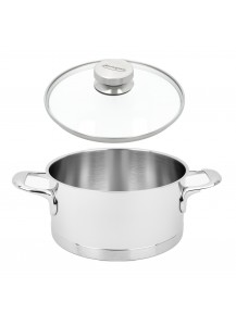 Demeyere: Atlantis 7 Bratentopf mit Glasdeckel