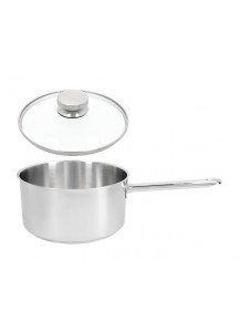 Demeyere: Apollo 7 Stieltopf mit Zwilling Glasdeckel, Ø20cm