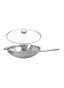 Demeyere: Wok with glas lid,⌀32cm