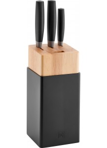 Zwilling: Now S Messerblock 4-tlg., schwarz