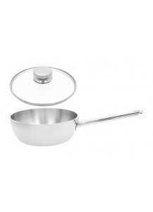 Demeyere: Apollo 7 Konische Sauteuse mit Zwilling Glasdeckel