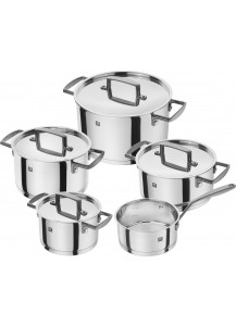 Zwilling: Bellasera cookware set 5-pcs, black handles
