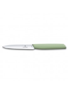 Victorinox: Swiss Modern Gemüsemesser, Moosgrün, 100mm